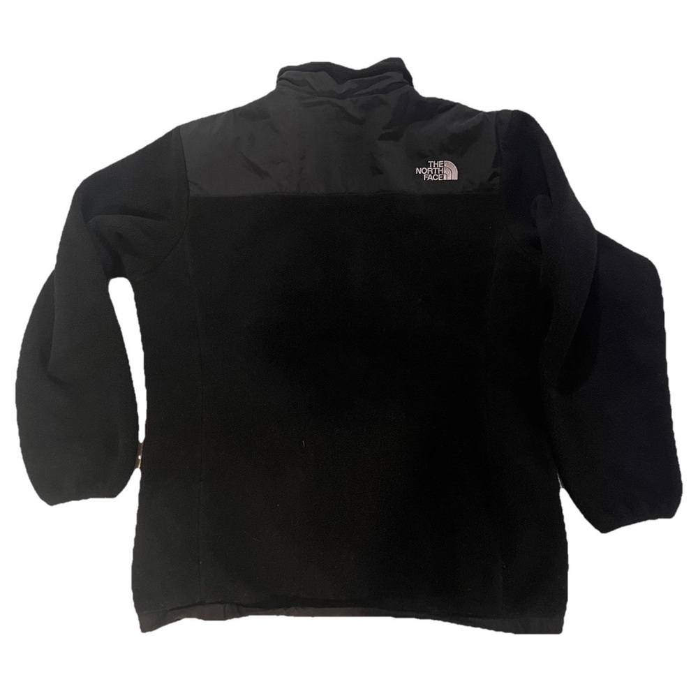The North Face Girls XL Black Denali Fleece Insulated Full-Zip Jacket - Picture 3 of 5